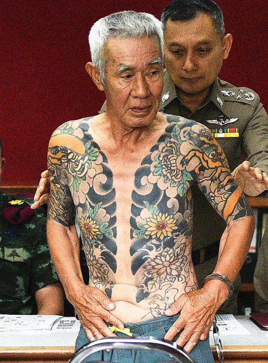 嫌疑人白井繁治。（新华/路透）