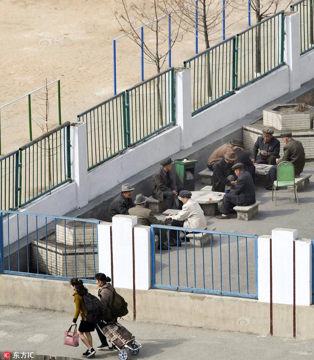 朝鲜日常生活照片图片