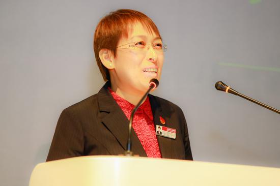 北京汽车博物馆馆长杨蕊致辞