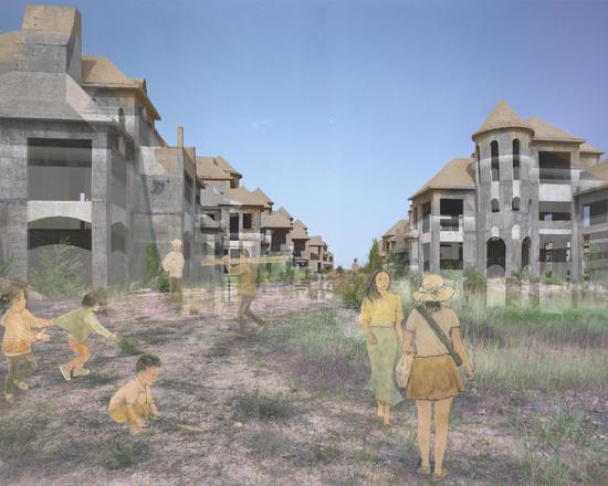 杜艳芳，《闯入的地点-5》，出自《闯入的地点》系列，2016