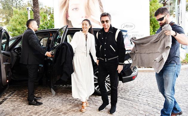 巩俐与让·米歇尔·雅尔