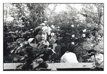 盲童（吕楠/摄）