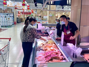 “线上+线下”保供 广安城区生活物资供应充足