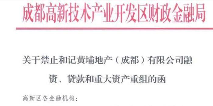 被指捂地16年成都原李嘉诚名下项目转让两月后被限制融资_手机新浪网