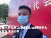 30秒丨成都党代表谈成都5年变化：天更蓝了，绿地更多了