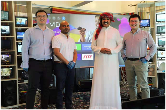 海信激光电视受到迪拜高端客户的认可