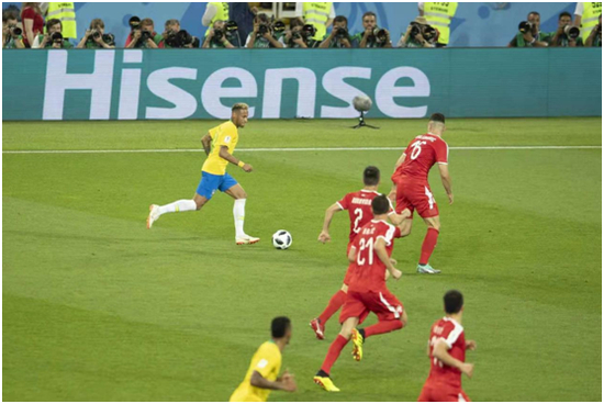 2018年海信成功赞助俄罗斯世界杯