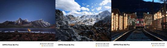 Find X6 Pro广角、超广角和长焦拍摄的样张