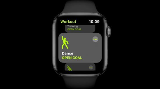 watchOS 7为Apple Watch健身带来“舞蹈”功能