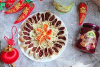 组图:花开富贵蔬菜卷低脂低卡又解腻,春节期间不长膘