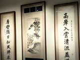 参观中国大师名画，海上大观，近现代海派书画名家名画展览