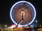 惠丰湖摩天轮光影秀（2）