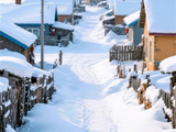 [转载]雪后山村，童话停驻的静谧世界