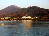 秋日里的南京玄武湖