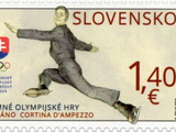 2026斯洛伐克邮政1月23日发行冬季运动邮票