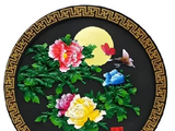 【艺术欣赏】碳雕工艺品：花好月圆