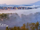 冉冉云*冬日晨曦美如画