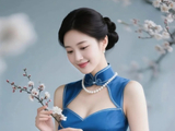摄影视觉：蓝色旗袍佳人
