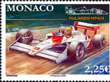 2026摩纳哥邮政3月9日发行赛车、赛车手邮票