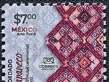 2026墨西哥邮政1月2日发行纺织品、大学邮票