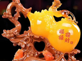 【艺术欣赏】福禄招财葫芦摆件