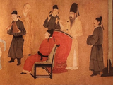 每日一画|顾闳中韩熙载夜宴图卷之观舞
