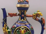 【艺术欣赏】景泰蓝龙纹酒壶