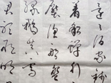 草书周文璞《浪淘沙·题酒家壁》