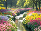 [转载]花畔小溪，绮梦悠歌