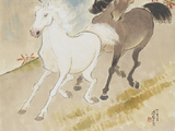 【绘画收藏】陈树人《奔骏》作品解析