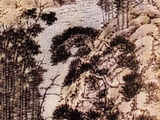 每日一画|漳绒渔樵耕读图