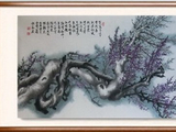 【新编诗与詞】遣兴金钟画梅君《金钟梅画艺术欣赏（79）》鸠拙辘轳诗一卷