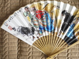 书画藏品欣赏：史国良纸扇《金秋时节》