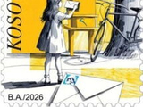 2026科索沃邮政月9日发行欧罗巴邮票