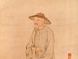 每日一画|谢谷恽寿平像