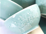 13161七绝·龙泉窑粉青釉梅花碗