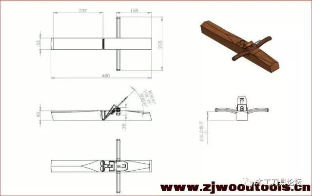 DIY 制作刨子:手工刨子的构造及刨刀的角度