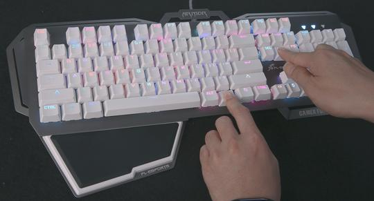 组合键免驱,彩虹混光机械键盘如何调节灯光灯效__财经头条__新浪财经