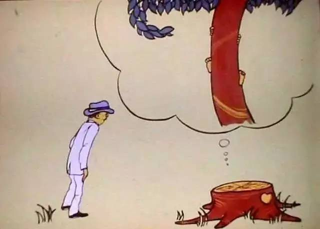 “我的树干没了。”树说，“你不能爬……”