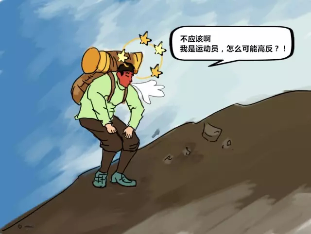 横冲直撞，很快会高反。