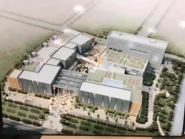 小镇模型示意图