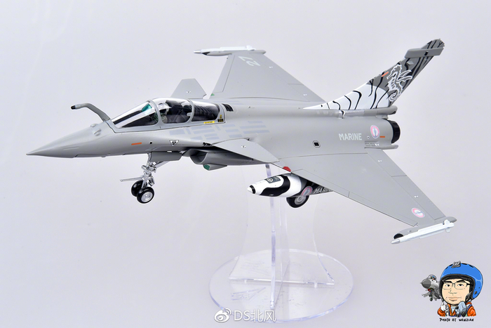 达索Rafale M 2014北约老虎会涂装合金成品模型图赏