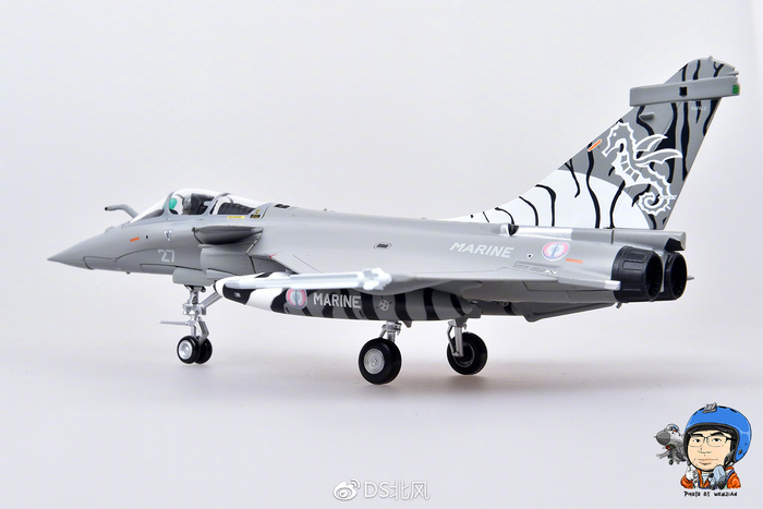 达索Rafale M 2014北约老虎会涂装合金成品模型图赏