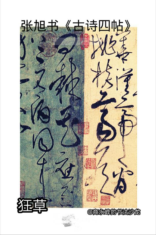 章草、今草、狂草的区别|狂草|人物|张芝|草书|王羲之_新浪新闻