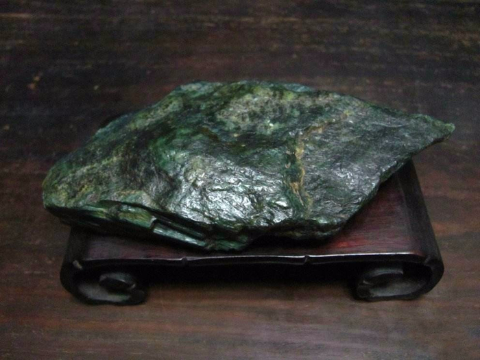 罕见名贵的奇石之崂山绿石|绿石|崂山|结晶