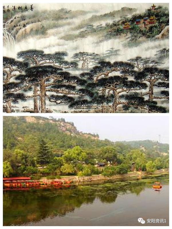 老画家重现安阳古时八大景原貌！古今旧址对比，感叹自然变迁