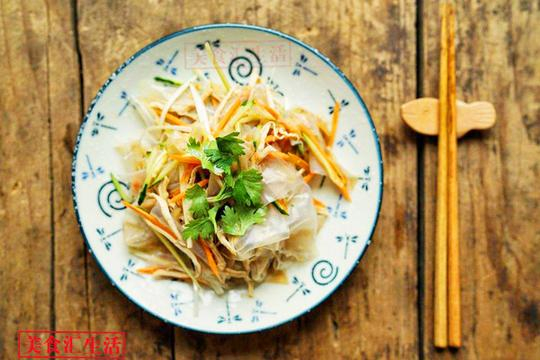 舌尖上的陕西汉中美食美味，老少皆宜的粉皮子制作工艺|汉中|粉皮|美食|陕西|老少_新浪新闻