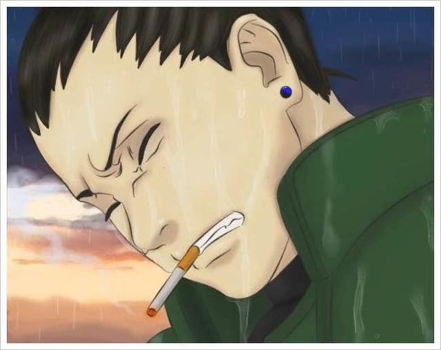 火影忍者:自从阿斯玛死后,学会抽烟的鹿丸真是又帅又让人心疼