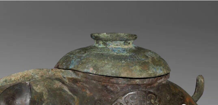 中国古美術【猪尊】西周青銅器 盛酒器 礼器 骨董 純銅製 古美味 時代物 置物 西周· 猪尊】青铜，盛酒器。山西博物院藏。|酒器|山西博物院|青铜