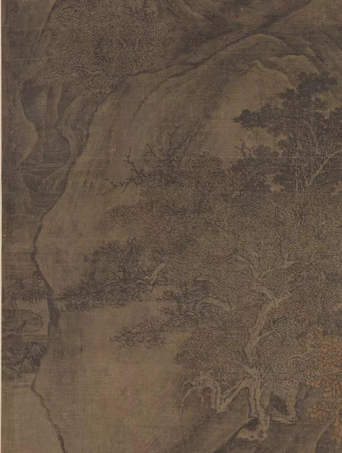 五代关仝《秋山晚翠图》!